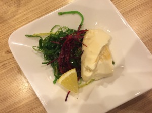 Tofu and Seaweed salad